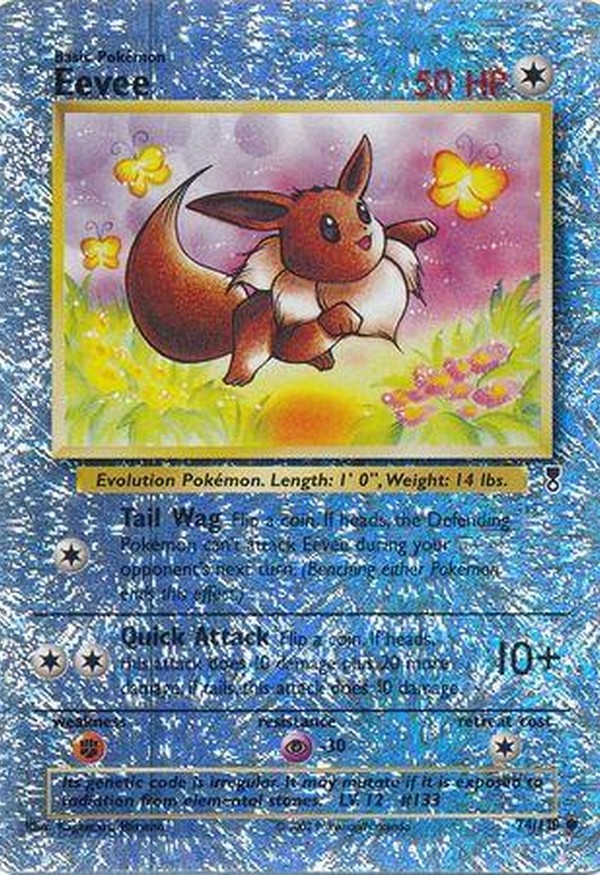 Eevee 74, Reverse Holo