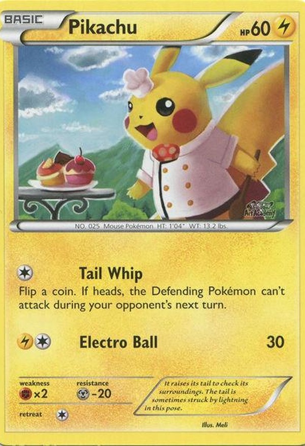 Pikachu, Art Academy Meli